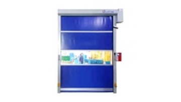 exterior shop mall or tissue holder factory use dustproof radar high speed door1