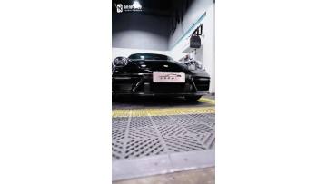 Glossy Piano Black car wrap
