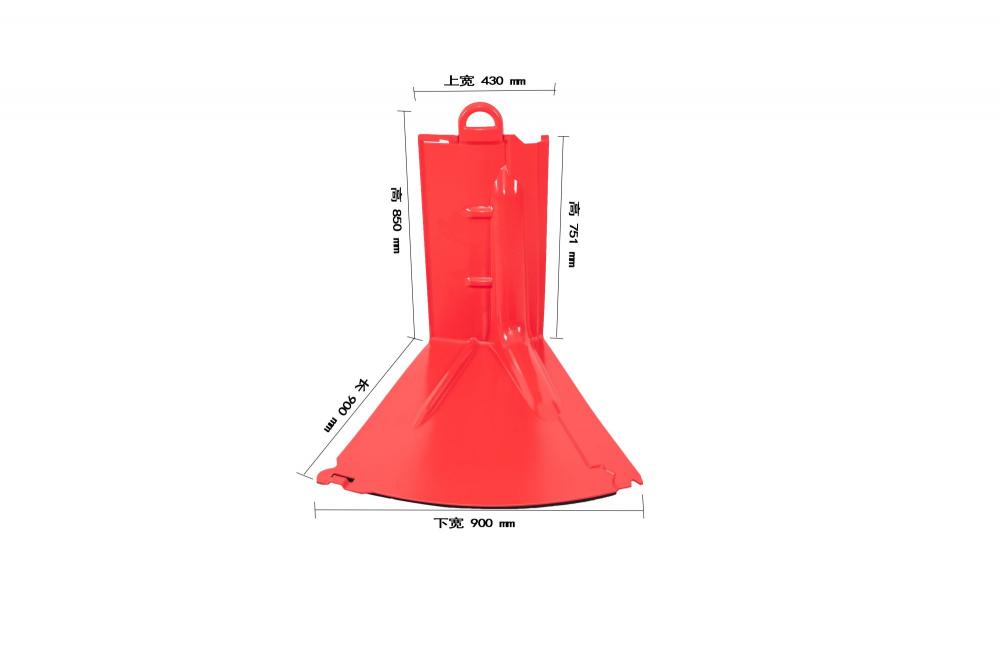 Dw85 outward curve flood barrier - 2