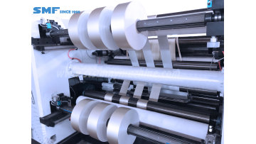 rewinding of paper slitter machines