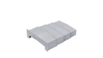 Industrial guide rail protection steel telescopic cover slideway metal strong telescopic steel cover1
