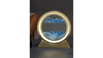 Mesmerizing 3D Flowing Sand Painting Night Light for Relaxation1