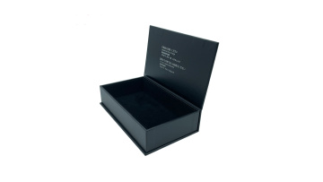 leatherette paper magnet box flocking