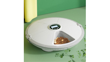 SUNSUN Round Pet Feeder Smart Automatic Timed Quantitative Feeder Dry Wet Freeze-dried Snacks Automatic Pet Bowl1
