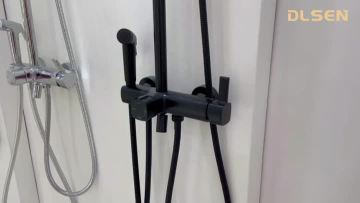 Matte Black Shower Faucet - DL-08020BK