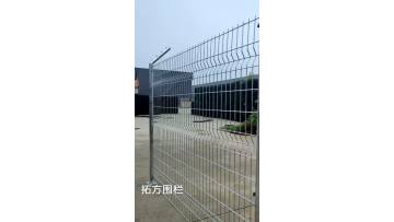 Hot dip galvanized 358 fencing