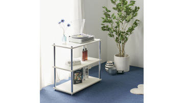 GRW-S2 Versatile 3-Tier Storage Shelf with Reinforced Metal Frame