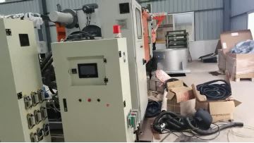Liquid die forging machine installation