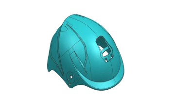 Ordinary helmet injection mold