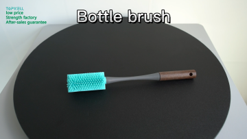 Topwill ECO Material Long Handle Water Baby Cleaning Brush Silicone Bottle Cleaning Brush Eco Friendly Cleaning Products1