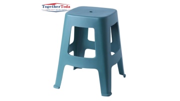 Nordic Thick Durable Non-slip Plastic Square Stool for Home