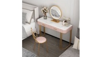 Bedroom Furniture Led Light White Color wholesale Optional Storage Dresser Makeup Vanity Dressing Table With LED1