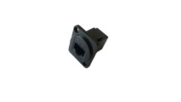 D-Type Cat6 Female Socket Wall Plate Panel Mount Ethernet RJ45 Connector1