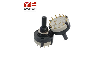 1 Pole 12 Positions PCB Mount Rotary Switch