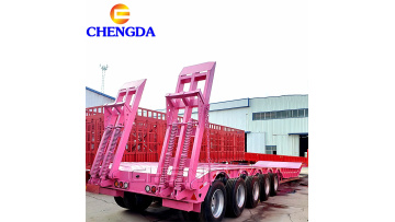 5 axles lowbed trailer