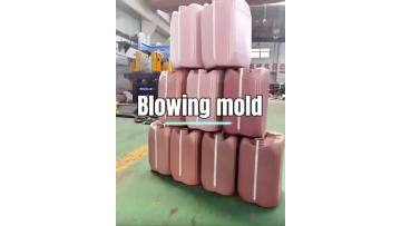 Blow molded chemical bottles