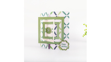 Laser Cut Handmade Greeting Card
