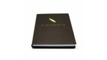 Custom Printing Hardcover Gold Journal Notebook With Foil Stamping1