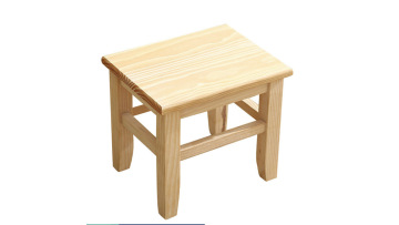 Household solid wood living room adult stool for s