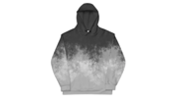 Custom Original botanical art  Blue gray white Leaves willow tree nature lover plant silhouette modern hoodie1