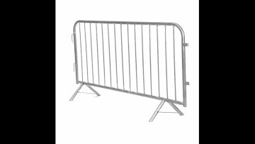 High Quality Roadway Safety Barricade Hot Dip Galvanized Crowd Control Barrier for sale1