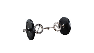 weight lifting eye curl bar