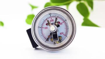 Electric contact pressure gauge