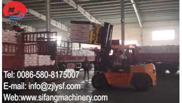Palletizing pusher