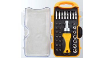 Ratchet Combination42-in-1 Ratchet Screwdriver Set Home Repair Precision Repair Set Tool Screw Set Screwdriver Bits Kit1