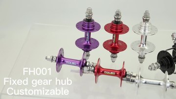 Bike Hub FH001 alloy CNC wheelset hub 20h 24h 32h  fixed gear hub1