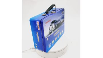 Suitcase Tin Box