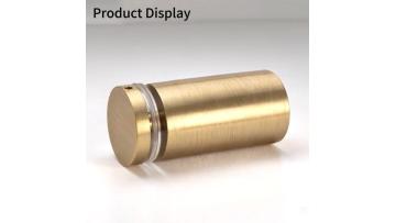 SVA-B0301C1 Brass Glass Single Sided Knob Door Handles