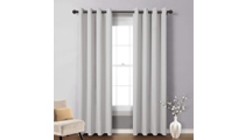 White fabrics for curtains  fabric blackout curtains for bedroom window for living room1