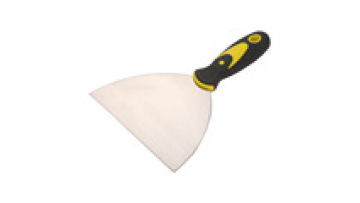 Wholesale Stainless Steel Rubber Handle, Wood Handle Double-sided Polishing Putty Knife Cleaning Spatula1