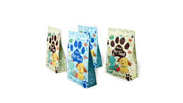 Custom Dog Cat Feed Bag Various Capacities Stand Up Pouch Zip Lock Resealable Plastic Pet Food Packaging Bag1