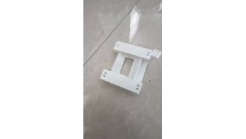 White Plastic Wall Mount Bracket Injection Mold