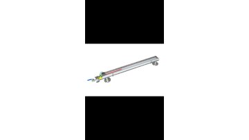 Magnetic flap level gauge