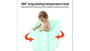 Folding Sit-in Bath Bucket – Kid Size