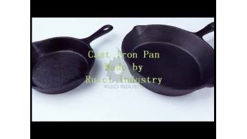 Enamel Seasoned Smooth CNC machined Light Weight Cast Iron Skillet Pan Manufacturers1