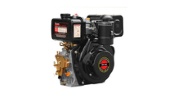 air cooled 178F robin yellow color 6HP air cooled recoil starting diesel engine1