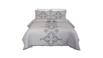 Custom business microfiber quilt bedding set factory direct business quilt blanket set1