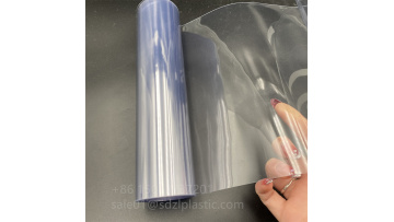 Thermoformed PVC sheet