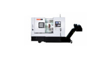 High Quality CNC Lathe with Adpots 45° Inclined Bed Turret Tailstock HTB450A Lathe Machine1