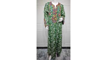 Embroidered Abaya Dress AB526 (1)