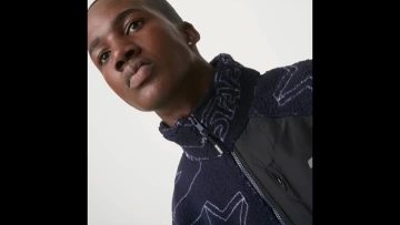 Men Cardigan Sherpa Sweatshirts Top1