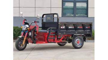 Electric tricycle for high-powered cargo