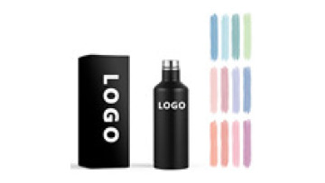 Custom 500ml Vacuum Insulated Stainless Steel Wine Bottle with Leak-proof Cap1