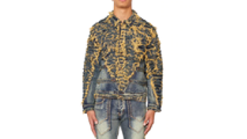 Destroy Cotton Fabric Jackets Manufacturer Pigment Washing OEM Custom Mens Jean Denim Jacket1
