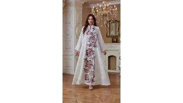 Beaded Abaya Jalabiya Dress AB564 (1)
