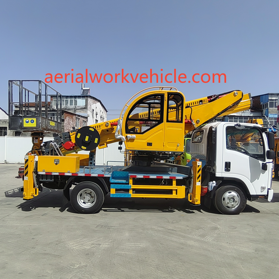 Export Isuzu 27 Meter Lift Truck